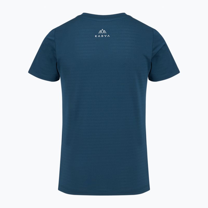 Detské trekingové tričko KADVA TrailCore breathable navy blue 8