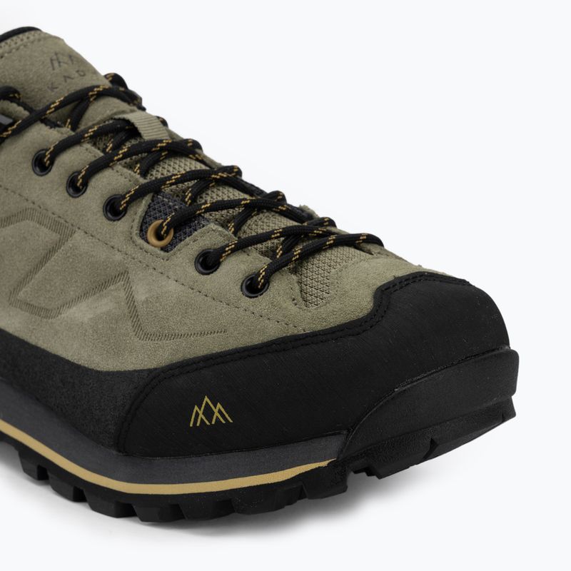 Pánske turistické topánky KADVA NEVRA WP low leather green 13