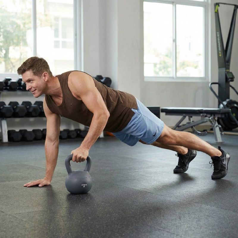 Mäkký kettlebell XTREXO 4 kg grey 3