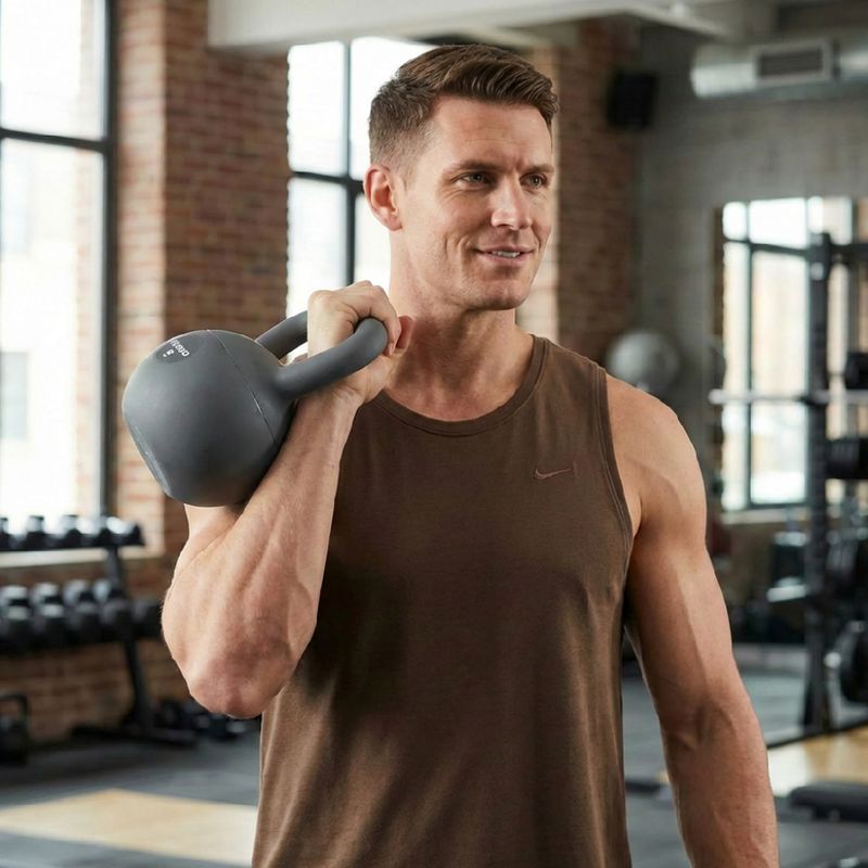 Mäkký kettlebell XTREXO 12 kg grey 4