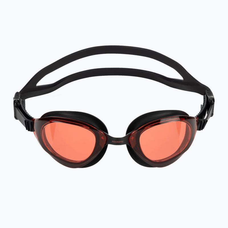 Plavecké okuliare AQUASTIC Isti black 8