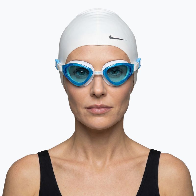 Plavecké okuliare AQUASTIC Isti white 5