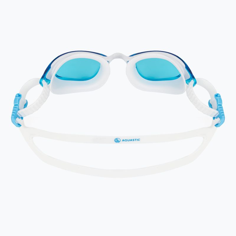 Plavecké okuliare AQUASTIC Isti white 8