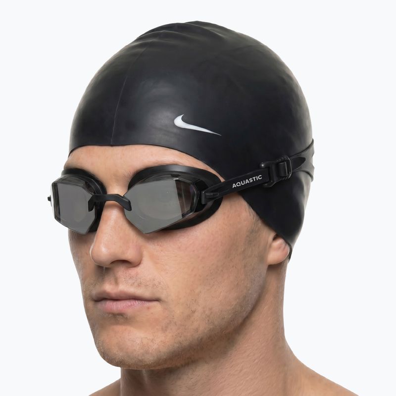 Plavecké okuliare AQUASTIC Black shako 4
