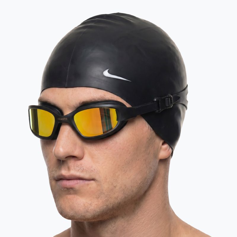 Plavecké okuliare AQUASTIC Vili black 4