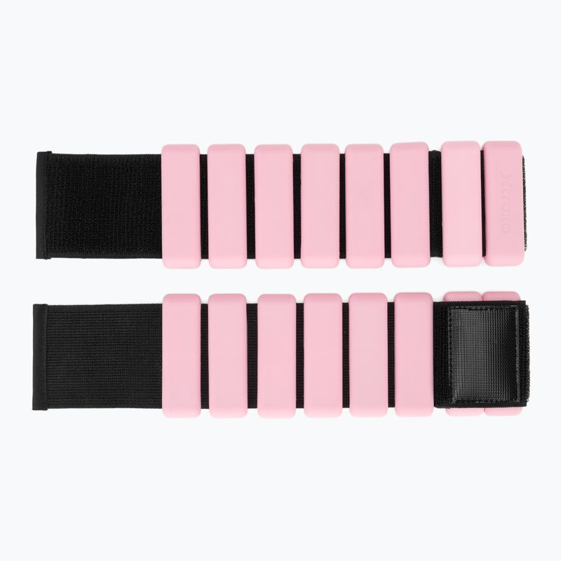 Závažia na členky a zápästia  XTREXO SCULPT 2 x 0,5 kg pink 4
