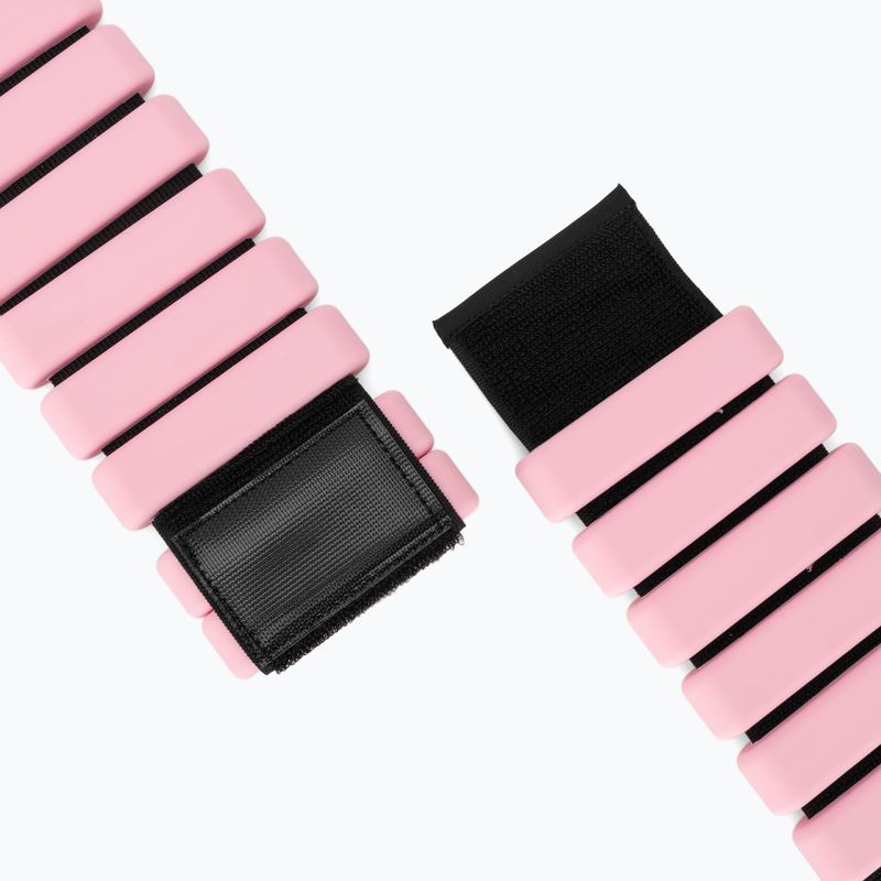 Závažia na členky a zápästia  XTREXO SCULPT 2 x 1 kg pink 6