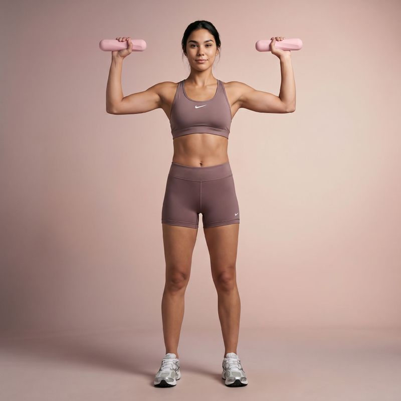 Súprava činiek XTREXO SCULPT 2 x 1 kg ružová 4