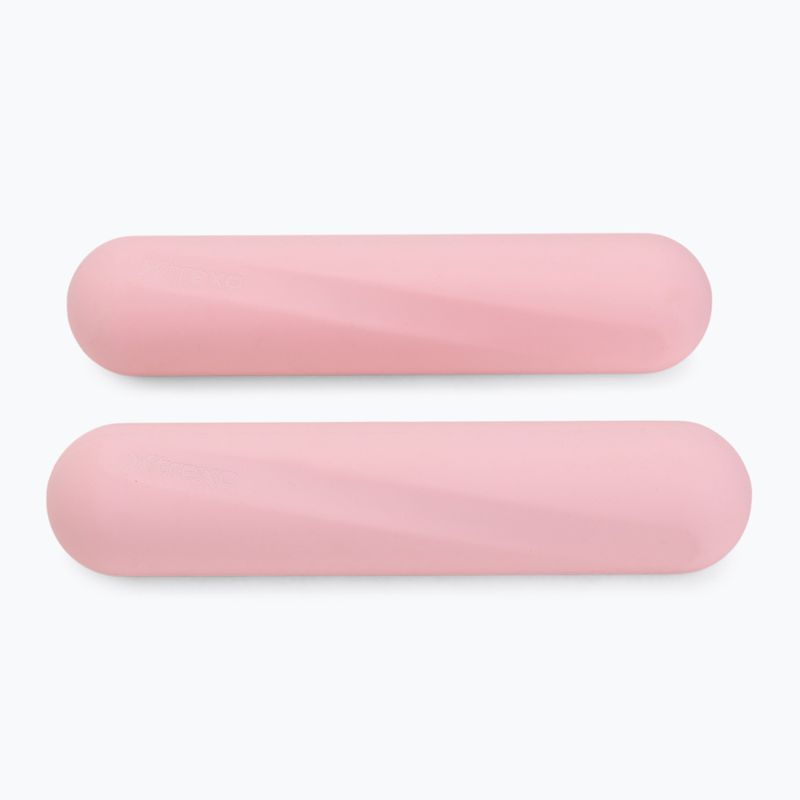 Sada činiek XTREXO SCULPT 2 x 2 kg pink 4