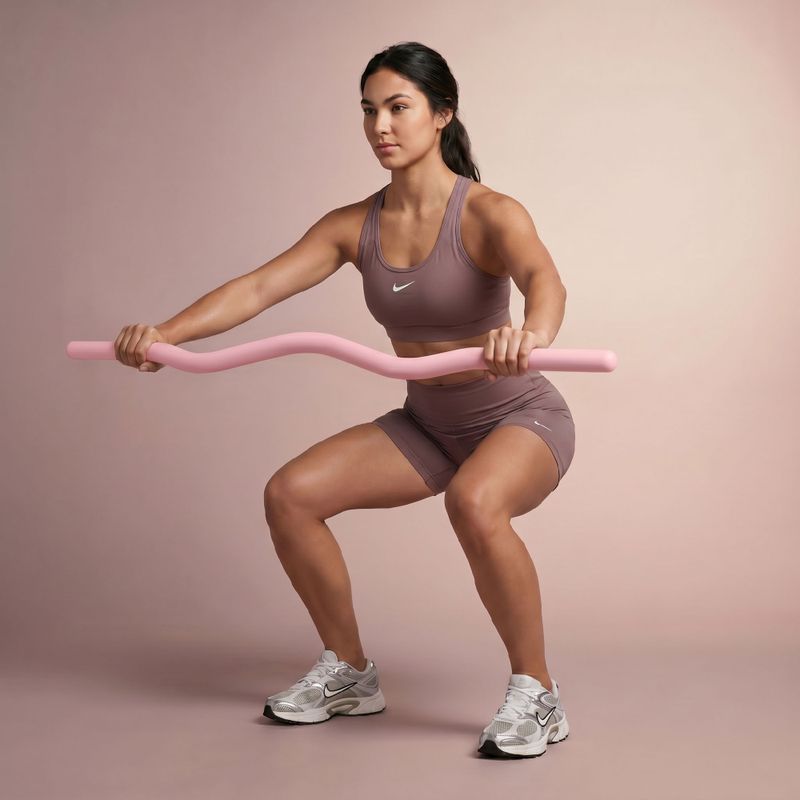 Lomená hrazda XTREXO SCULPT 110 cm ružová 3