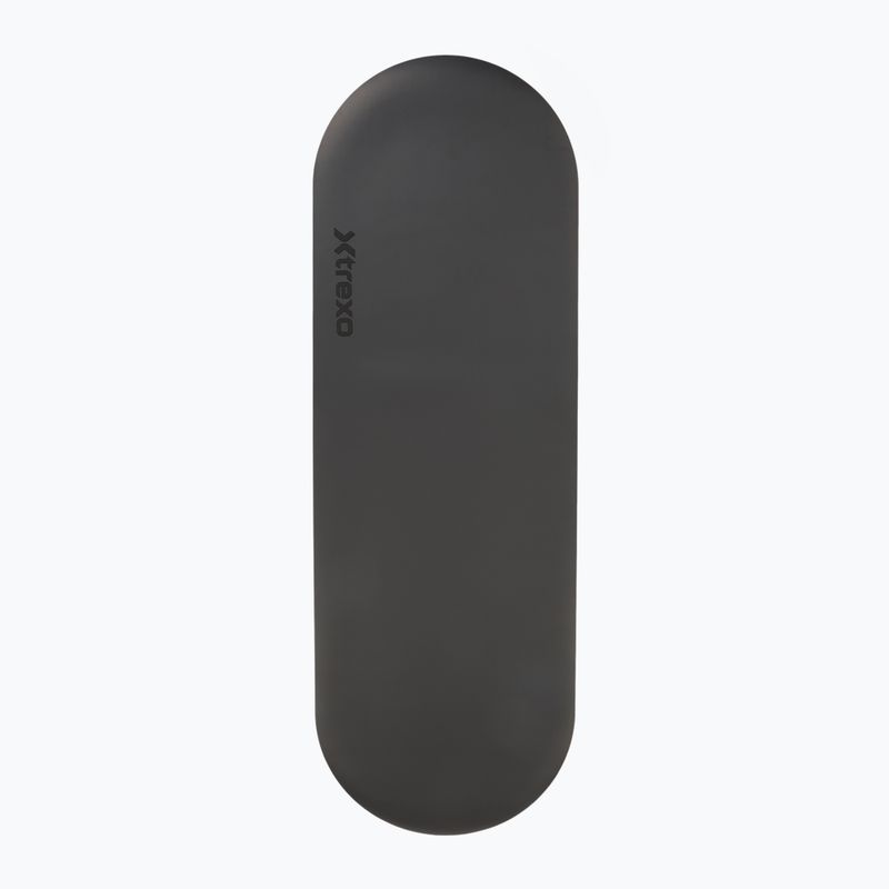 Podložka na cvičenie a jogu XTREXO SCULPT zaoblená 183 x 61 cm čierna