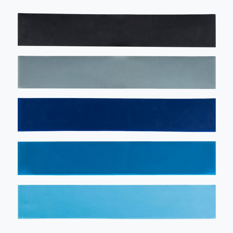 Sada posilňovacích  gúm  XTREXO 5 Mini Power Band resistance band 5 pcs. multicolor 2