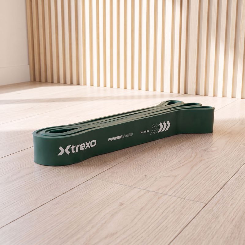 Guma rehabilitačná XTREXO 2/5 zelená 6