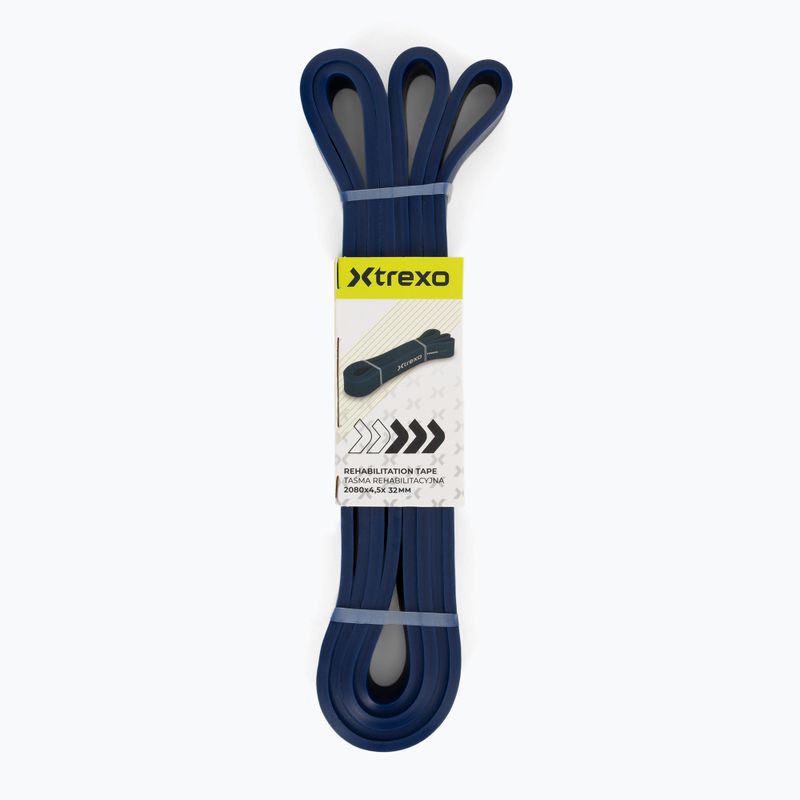 Guma rehabilitačná XTREXO XTO-B5C040-NY 3/5 tmavomodrá