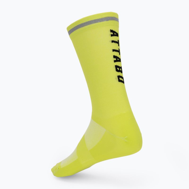 Ponožky na bicykel ATTABO Maxis Visible Pro 3 páry zelené 4