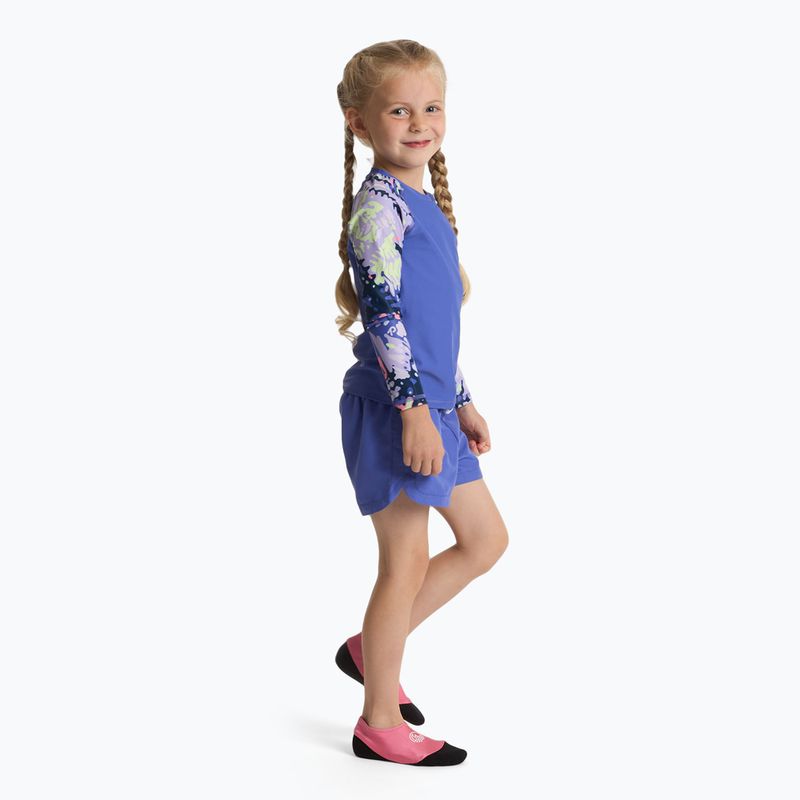 Detské ponožky do bazéna AQUASTIC Seavie Anti-Slip pink 2