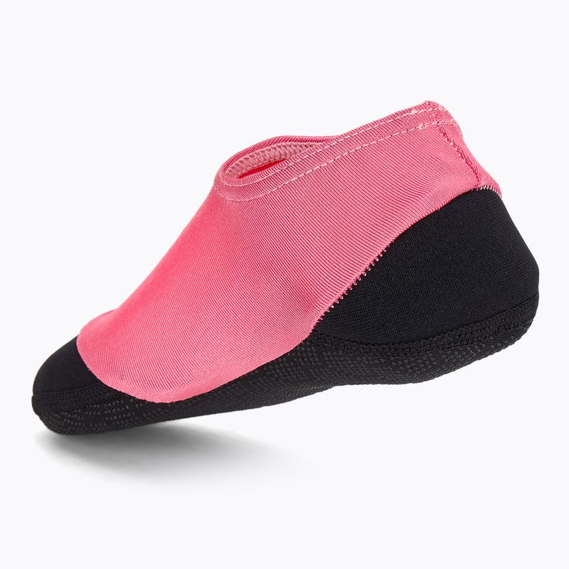 Detské ponožky do bazéna AQUASTIC Seavie Anti-Slip pink 2