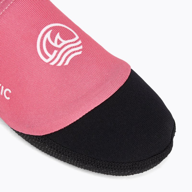 Detské ponožky do bazéna AQUASTIC Seavie Anti-Slip pink 4