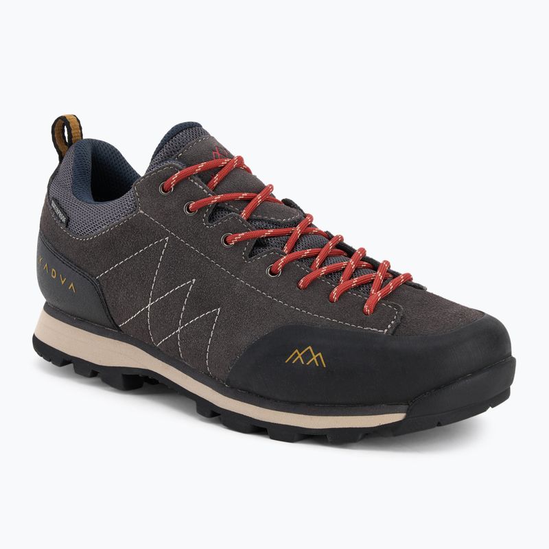 Pánske trekingové topánky KADVA Stride Low WaterProof šedé