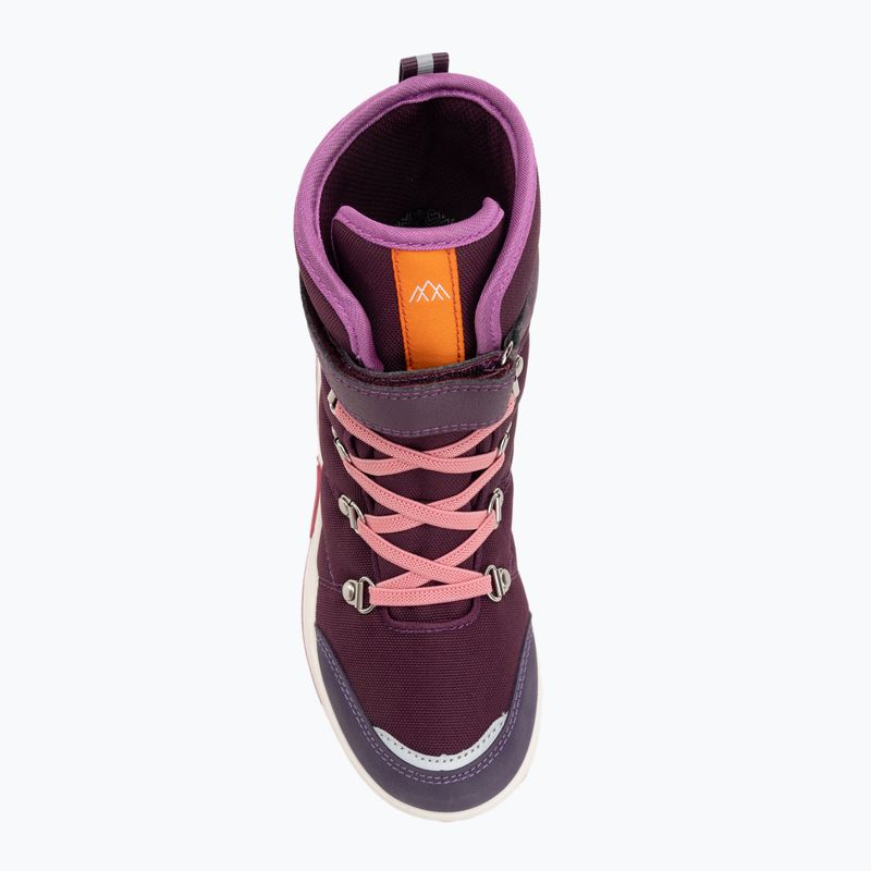 Detské snehule KADVA Flow WaterProof bordowy fuksja 5