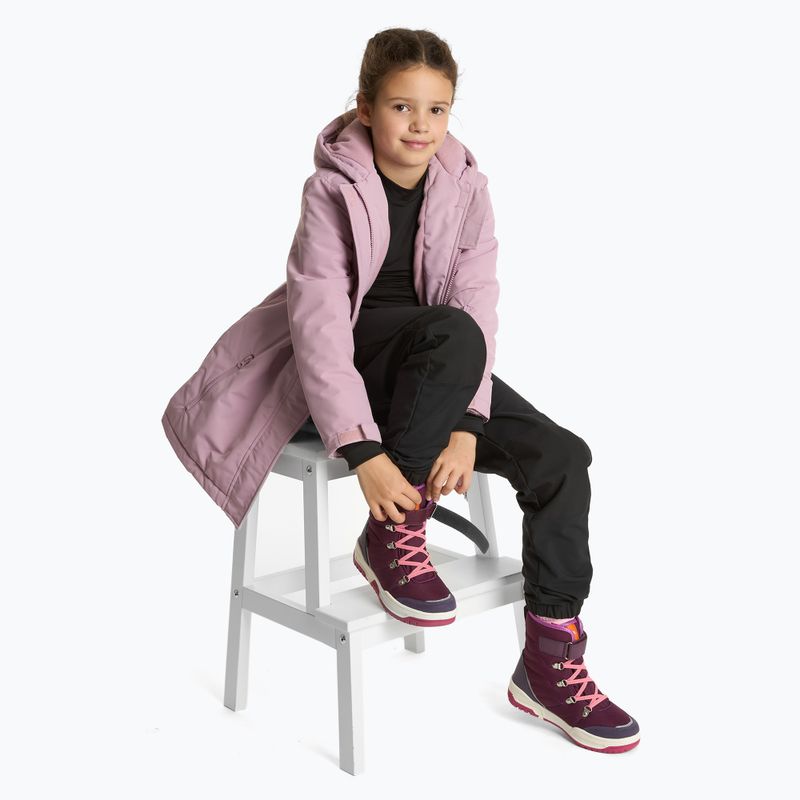 Detské snehule KADVA Flow WaterProof bordowy fuksja 4