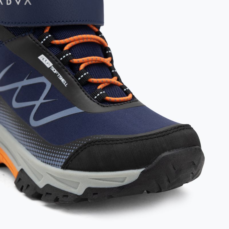 Detské trekingové topánky KADVA Rocky Trail Mid WaterProof Softshell modré 10