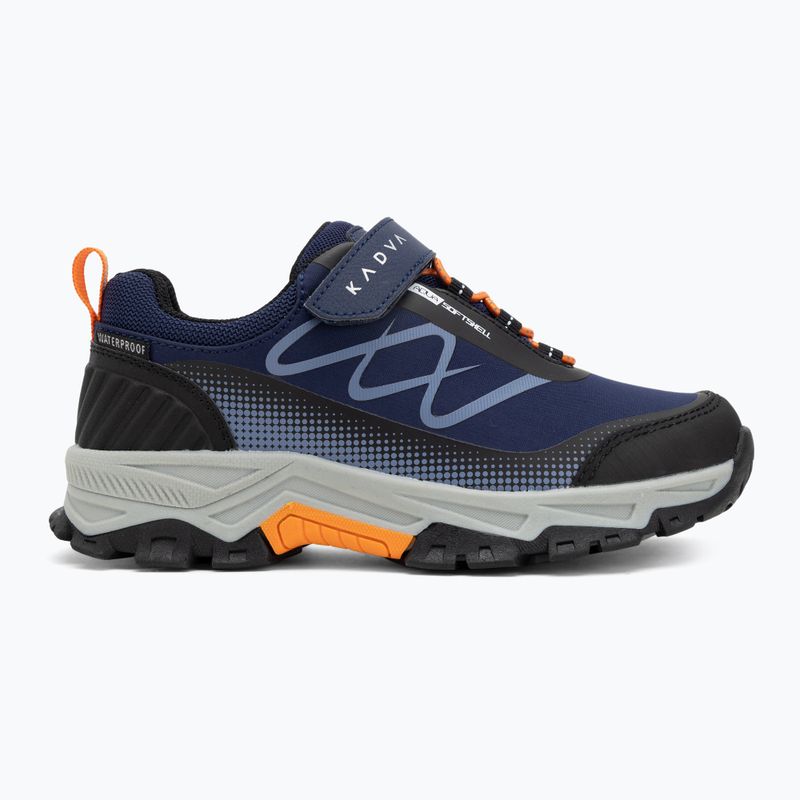 Detské trekingové topánky Kadva Rocky Trail Low WaterProof Softshell navy / black 5