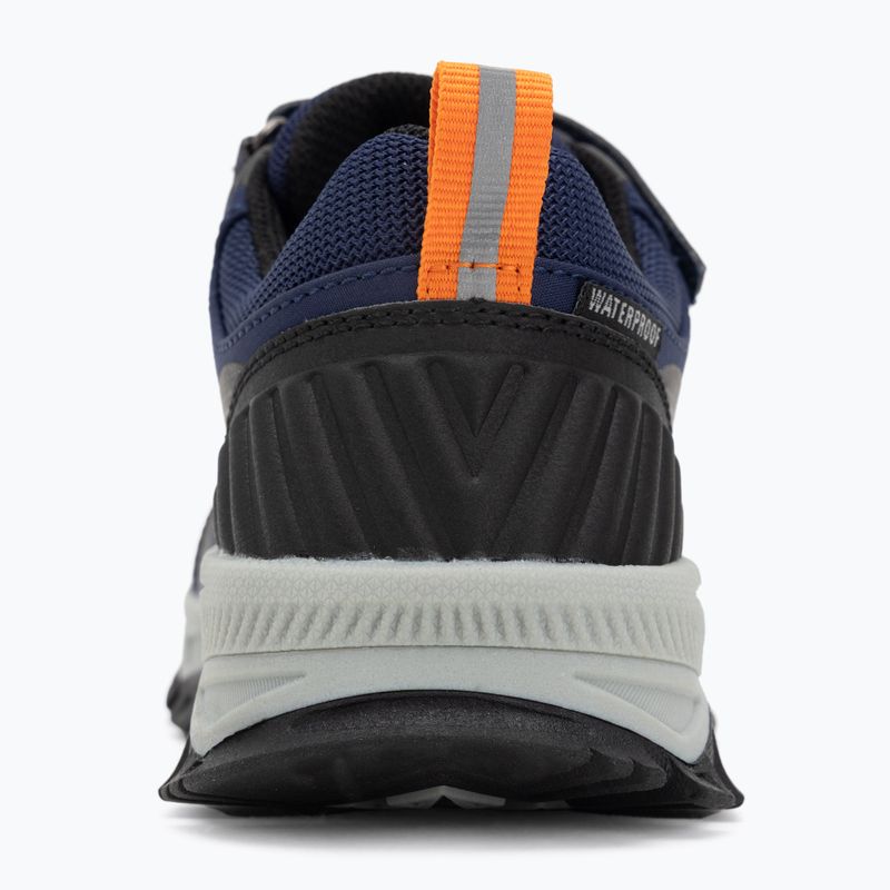 Detské trekingové topánky Kadva Rocky Trail Low WaterProof Softshell navy / black 9