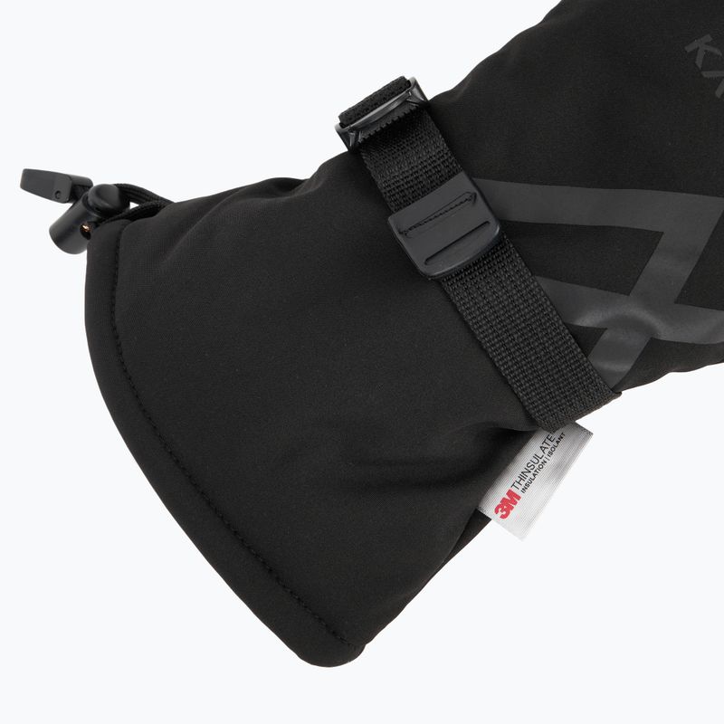 Pánske lyžiarske rukavice KADVA Mountain Flow 3M Thinsulate black 6
