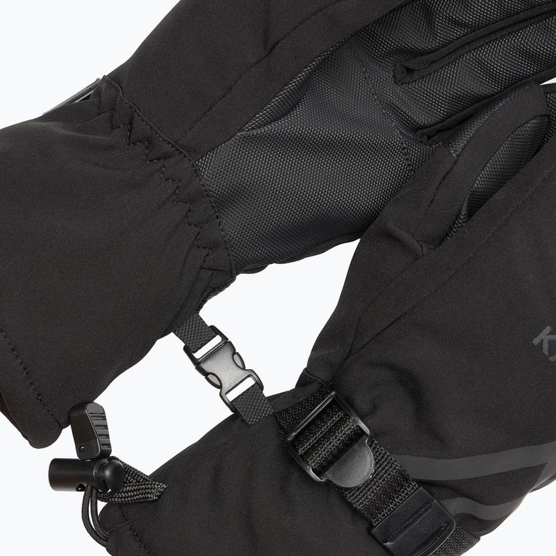 Dámske lyžiarske rukavice KADVA Mountain Flow 3M Thinsulate black 9