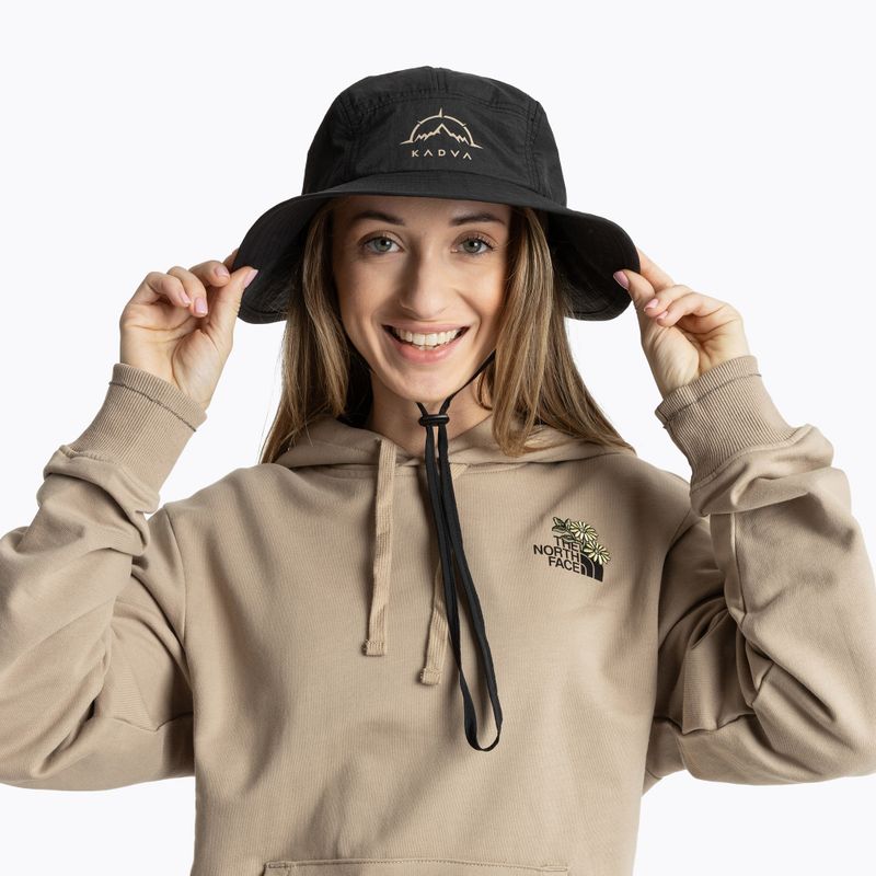 Čiapka KADVA Hiker Hat nastaviteľná čierna 4