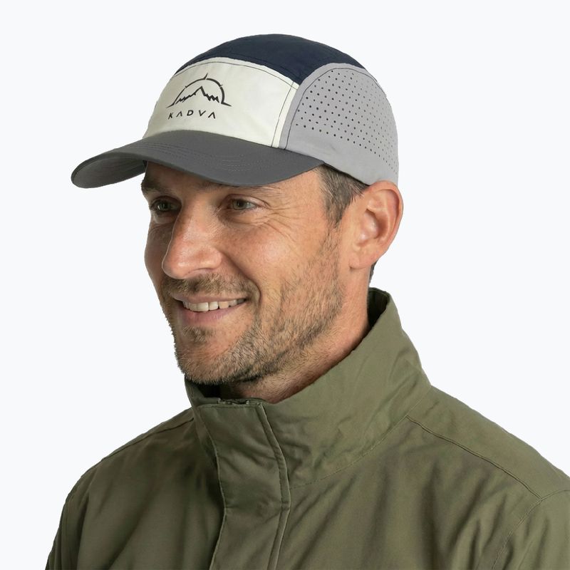 Čiapka s billom KADVA Hiker Cap šedá 2