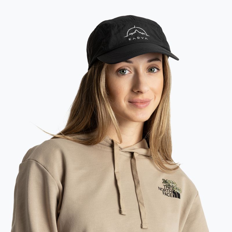 Čiapka s billou KADVA Hiker Cap čierna 4
