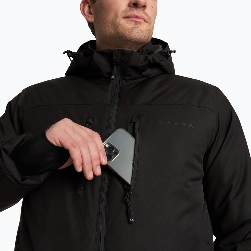 Pánska lyžiarska bunda KADVA Edge X Jacket čierna 4