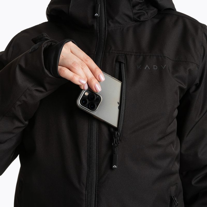 Dámska lyžiarska bunda KADVA Edge X Jacket čierna 5