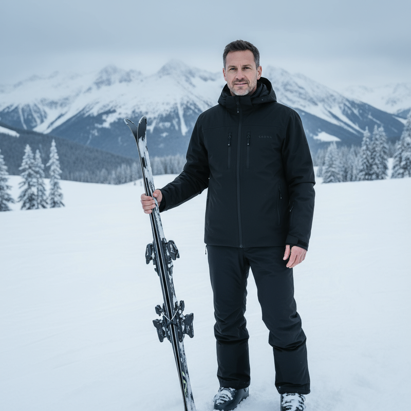 Pánske lyžiarske nohavice KADVA Edge X Pants black 12