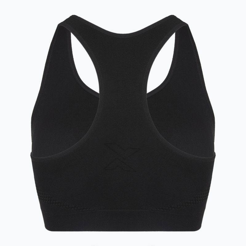 Fitness  podprsenka XTREXO Rexi Up Seamless Bra black 8