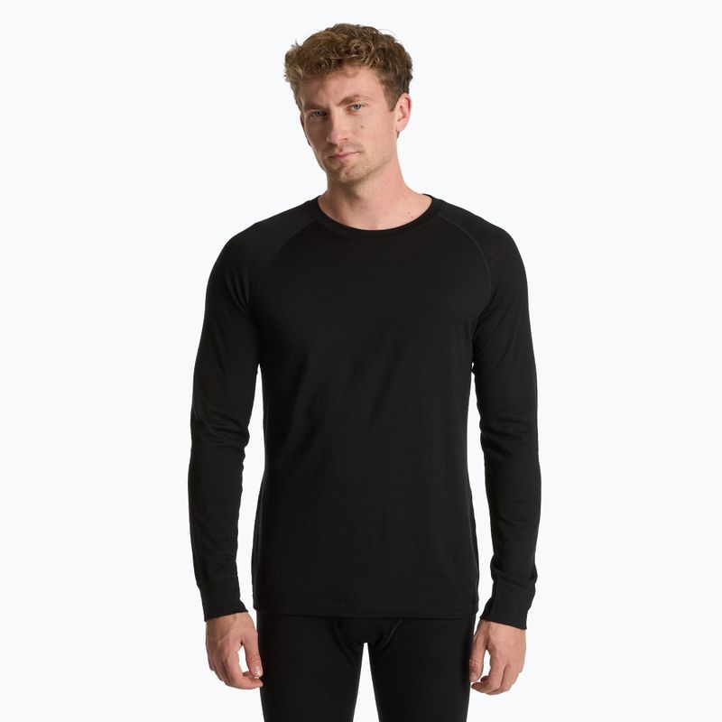 Pánska súprava termoprádla WOOLCANO Merino SET0540 čierna 4