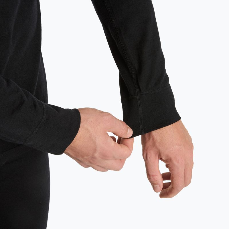 Pánska súprava termoprádla WOOLCANO Merino SET0540 čierna 5