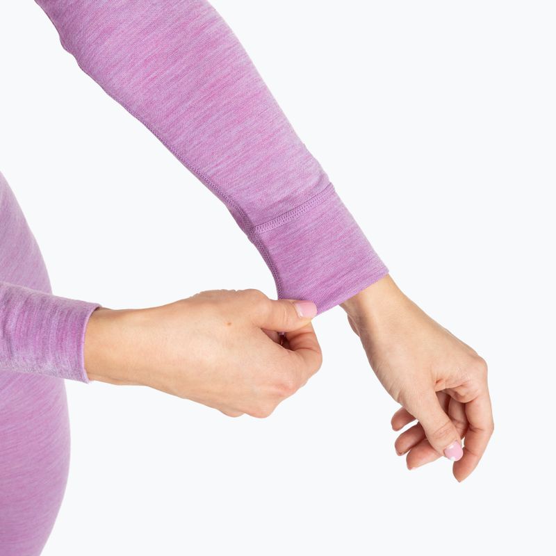 Dámska súprava termoprádla WOOLCANO Merino SET0543 fialová 4