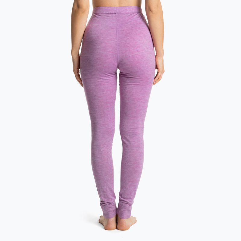 Dámska súprava termoprádla WOOLCANO Merino SET0543 fialová 8