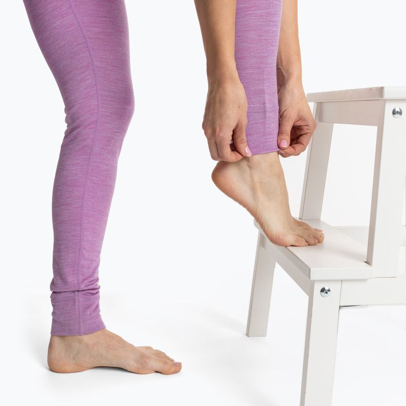 Dámska súprava termoprádla WOOLCANO Merino SET0543 fialová 10