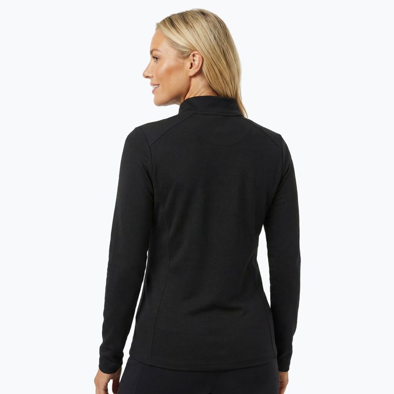 Dámska termo mikina WOOLCANO Merino TOP0545 black 2