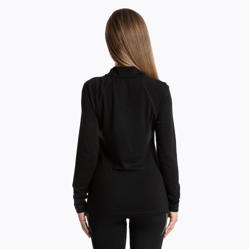Dámska termo mikina WOOLCANO Merino TOP0545 black 4