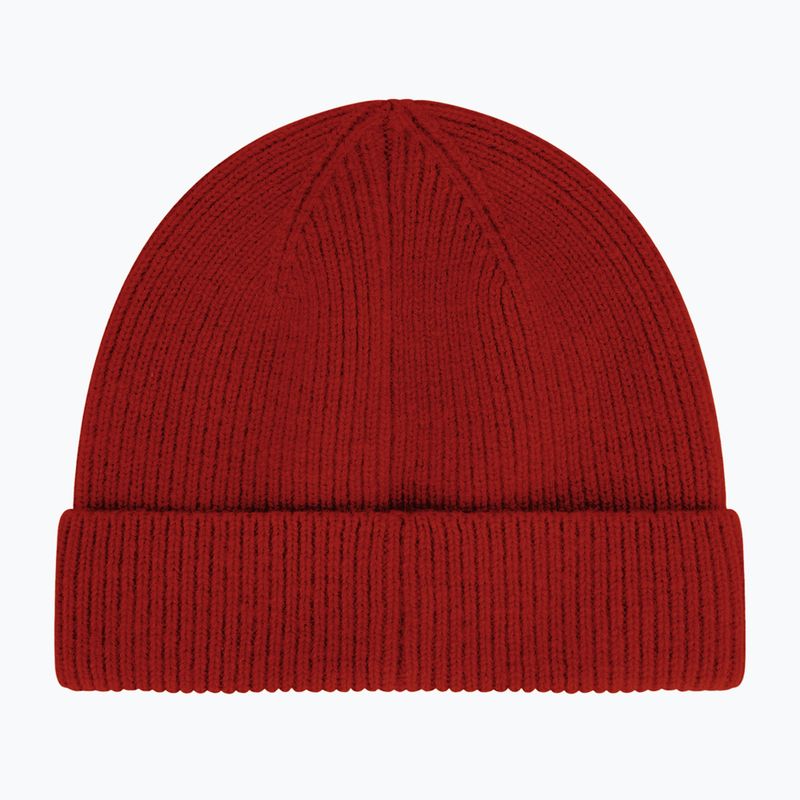 Zimná čiapka WOOLCANO Merino HAT0440 czerwony 2