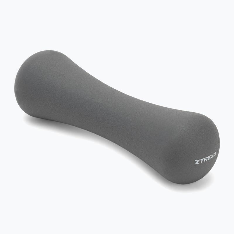 Neoprénová činka XTREXO TX0-B4M007 0,5 kg sivá