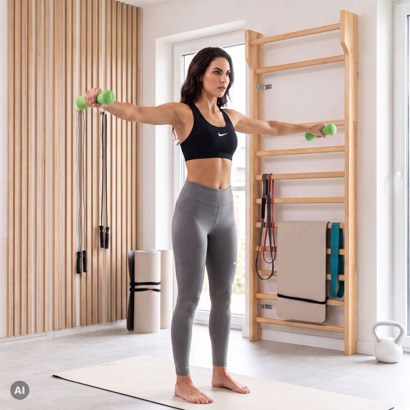 Neoprénová činka XTREXO TX0-B4M008 1 kg zelená 10