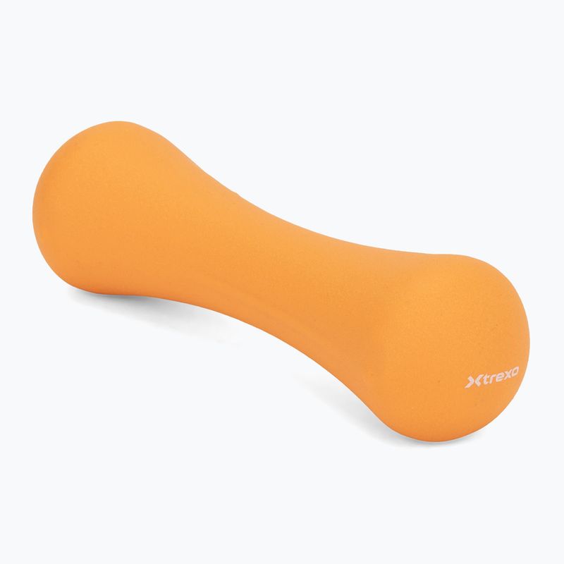 Neoprénová činka XTREXO TX0-B4M009 1,5 kg oranžová