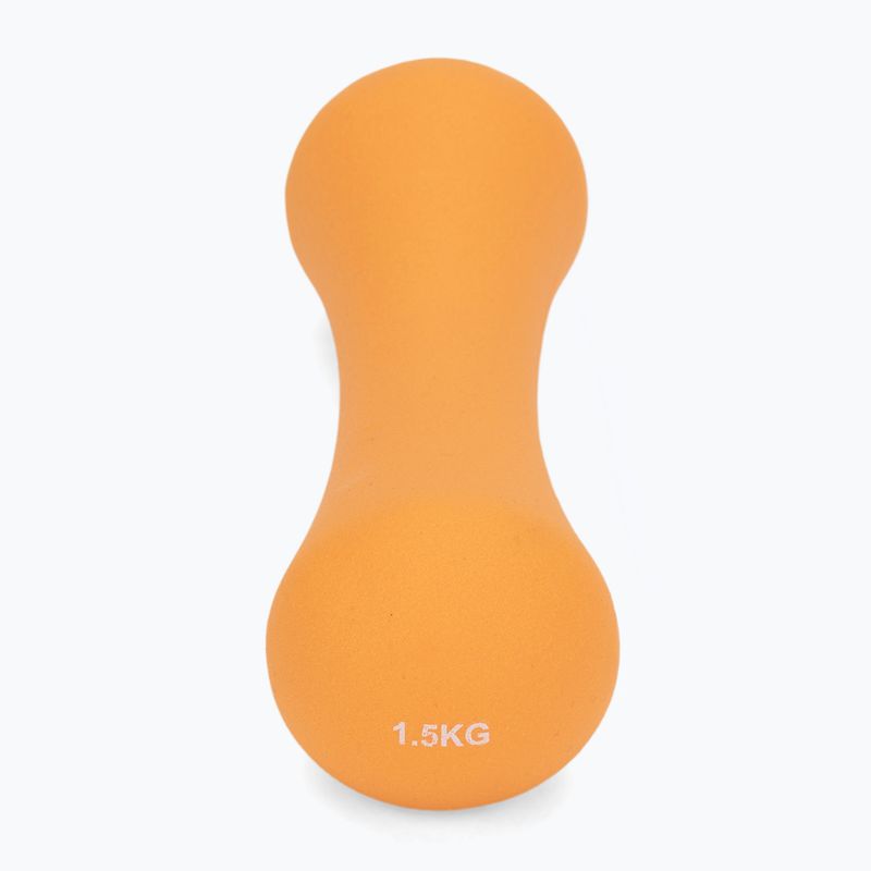 Neoprénová činka XTREXO TX0-B4M009 1,5 kg oranžová 3