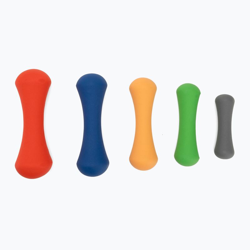 Neoprénová činka TREXO TX0-B4M009 1,5 kg oranžová 4